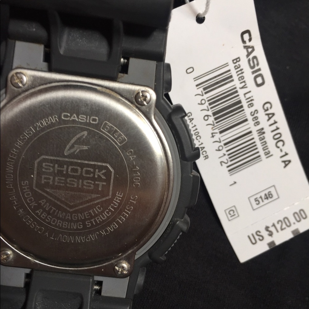 Casio Gshock G-shock GA110 GA-100C Large Watch new - Picture 5 of 5